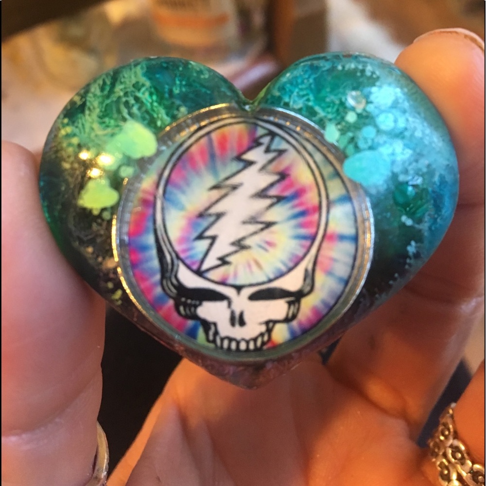 Handmade Steal Your Face Pendant